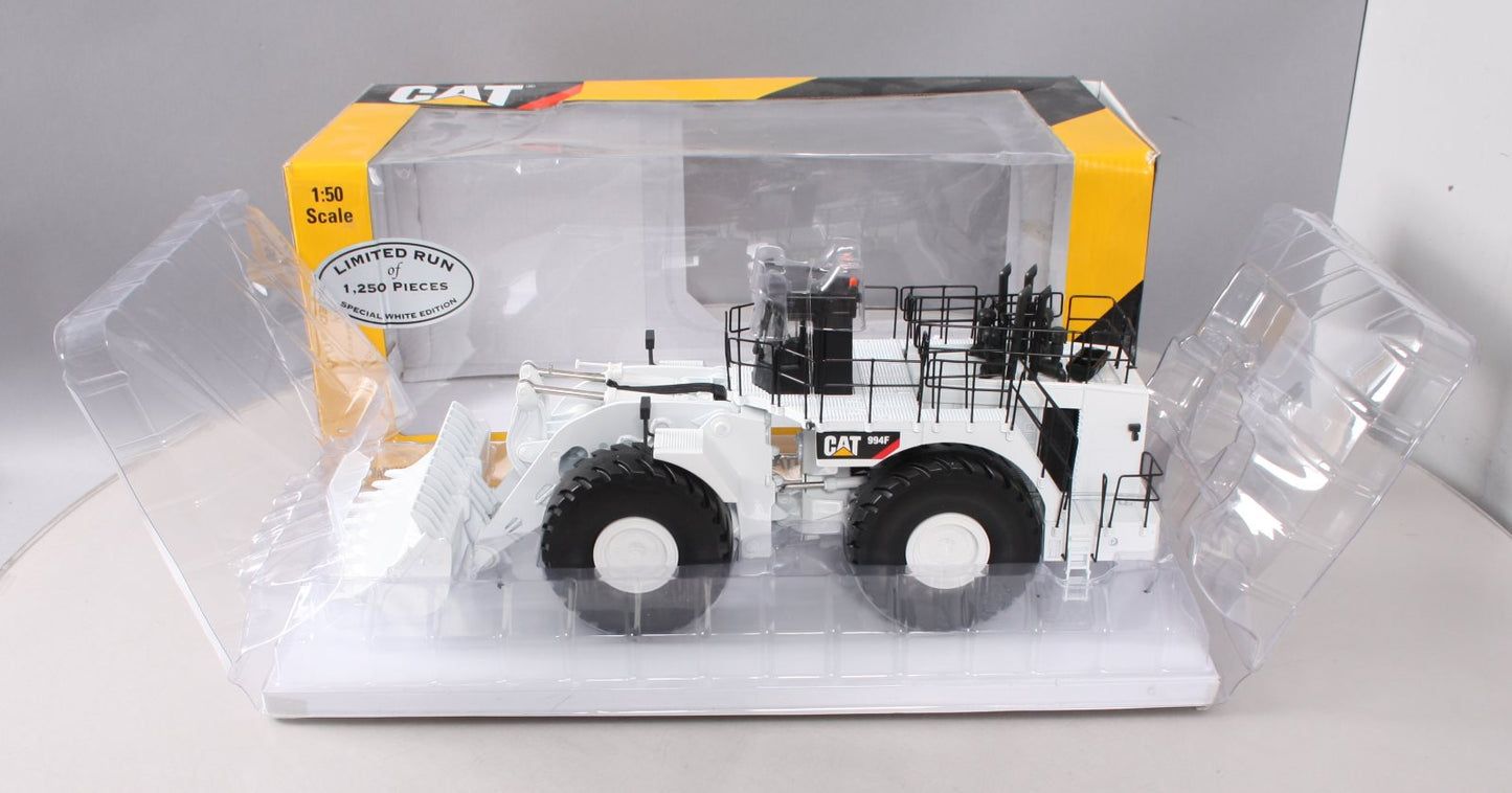 Norscot 55244 1:50 Special White Edition Diecast Caterpillar 994F Wheel Loader