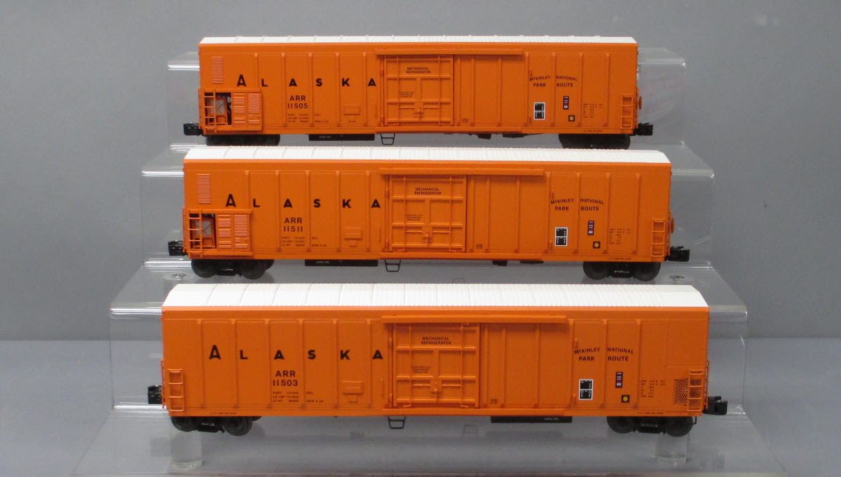 Lionel 6-27374 Alaska Mechanical Reefer 3-Pack NIB