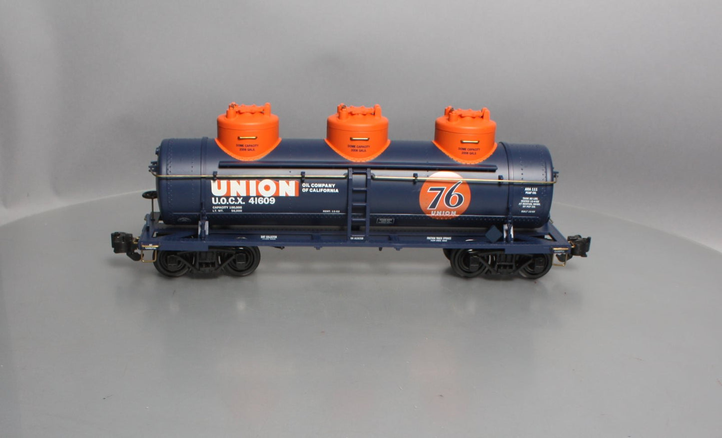 Aristo-Craft 41609 Union Oil 76 Triple Dome Tank Car LN/Box