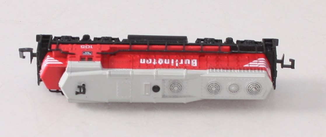 Atlas 4063 N Scale Burlington Diesel Locomotive #105 EX/Box