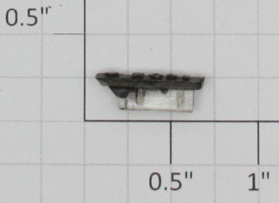 Lionel 2031-8 Left Hand Black Painted Raised Marker Lens / Number Board