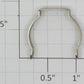 Lionel 1912-10 Nickel Standard Gauge Ornamental Bell Bracket