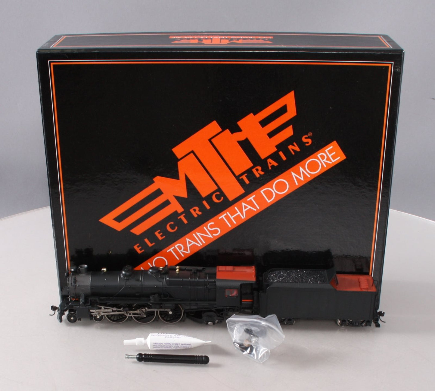 MTH 80-3106-1 Unlettered/Uncataloged HO Scale 4-6-2 K4s Modern Steam Loco w/PS3