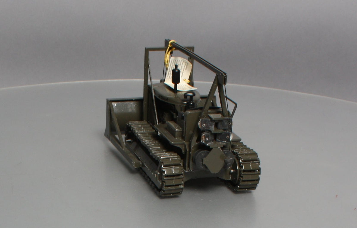 NZG 386 1:25 Scale Diecast Caterpillar Military Green D7 Track-Type Dozer NEW