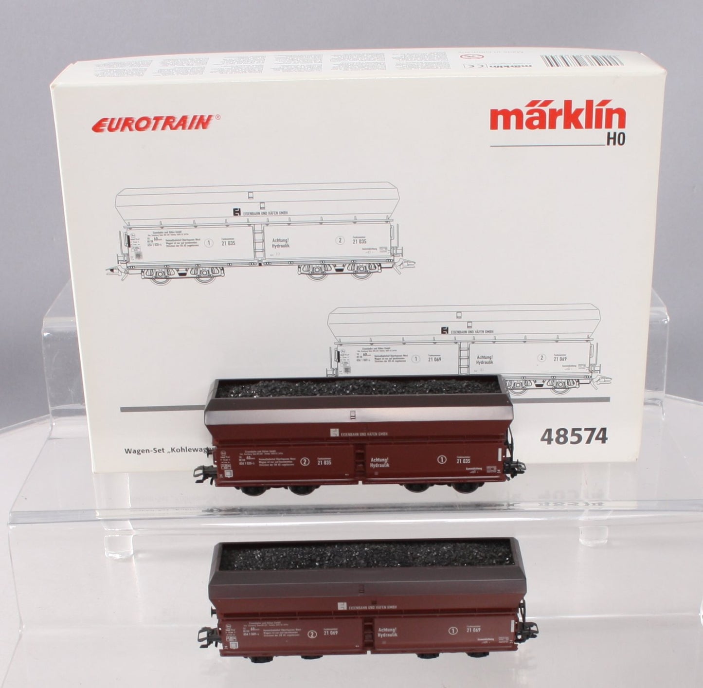 Marklin 48574 HO Scale DB Coal Hopper Set LN/Box