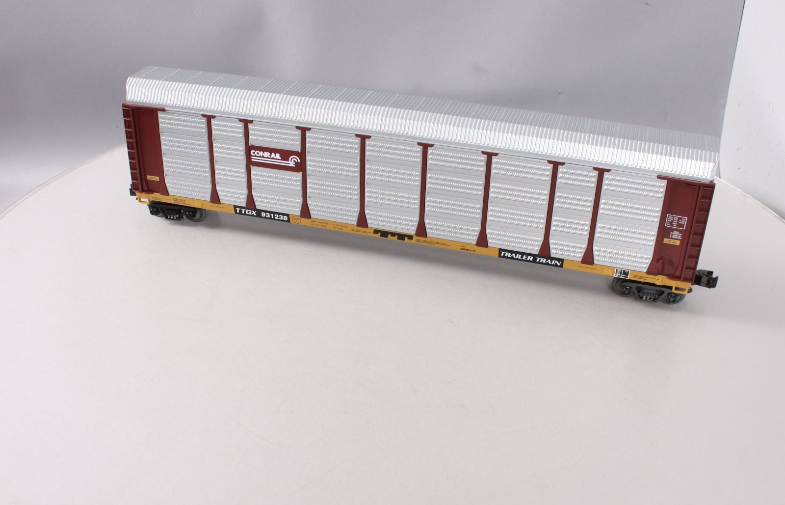 MTH 20-98241 O Conrail Corrugated Auto Carrier #931238 LN/Box