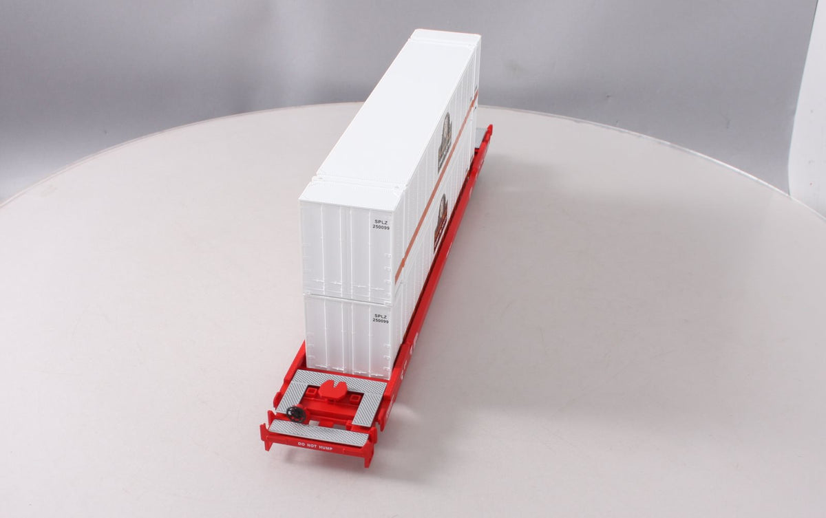 MTH 20-95003 O Gauge Southern Pacific Husky Stack Car #2415 w/Containers LN