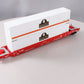 MTH 20-95003 O Gauge Southern Pacific Husky Stack Car #2415 w/Containers LN