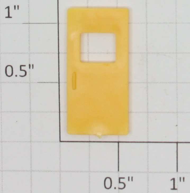 Lionel 6828-114 Left Hand Small Yellow Door for Harnischfeger Crane Cab