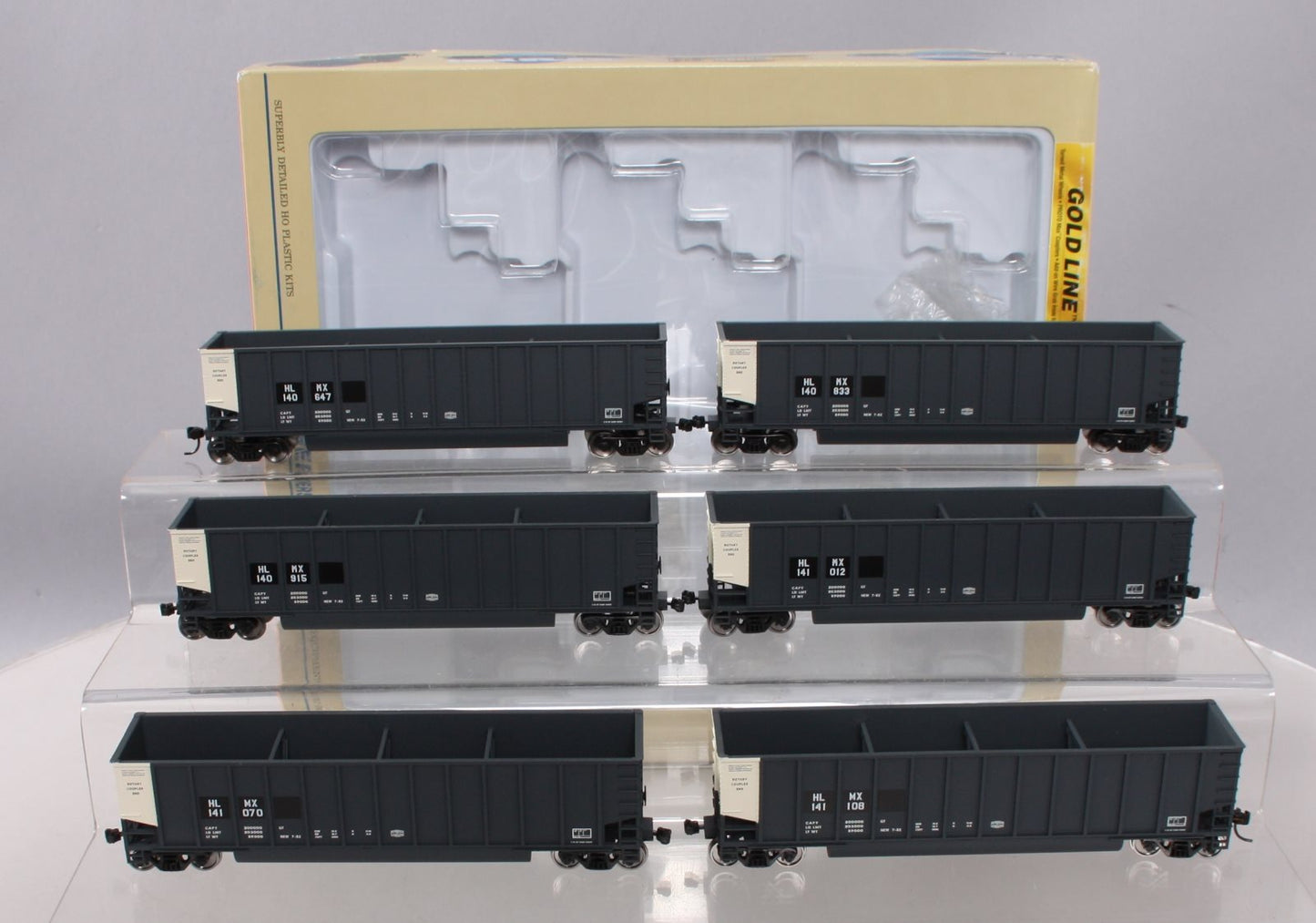 Walthers 932-40416 HO HLMX Bethgons - 6-Pack LN/Box