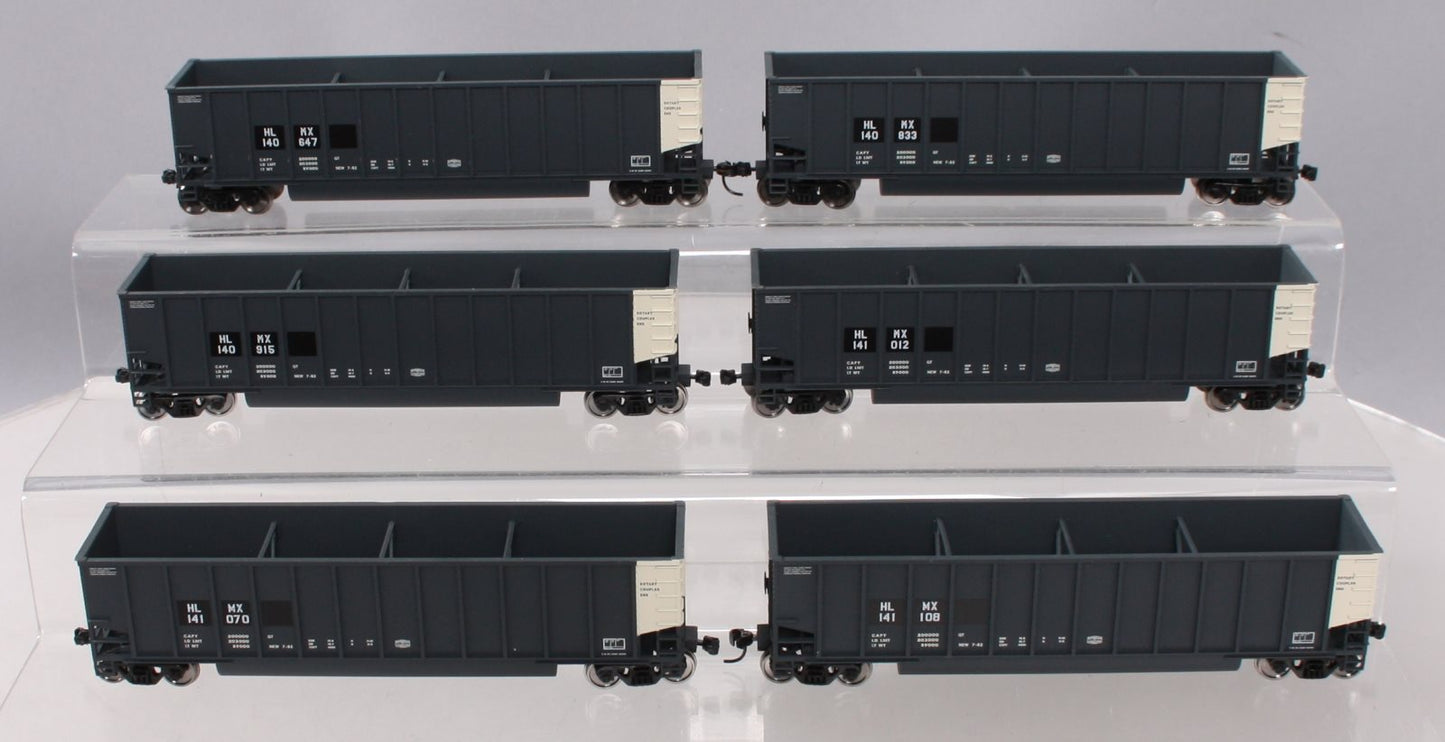 Walthers 932-40416 HO HLMX Bethgons - 6-Pack LN/Box