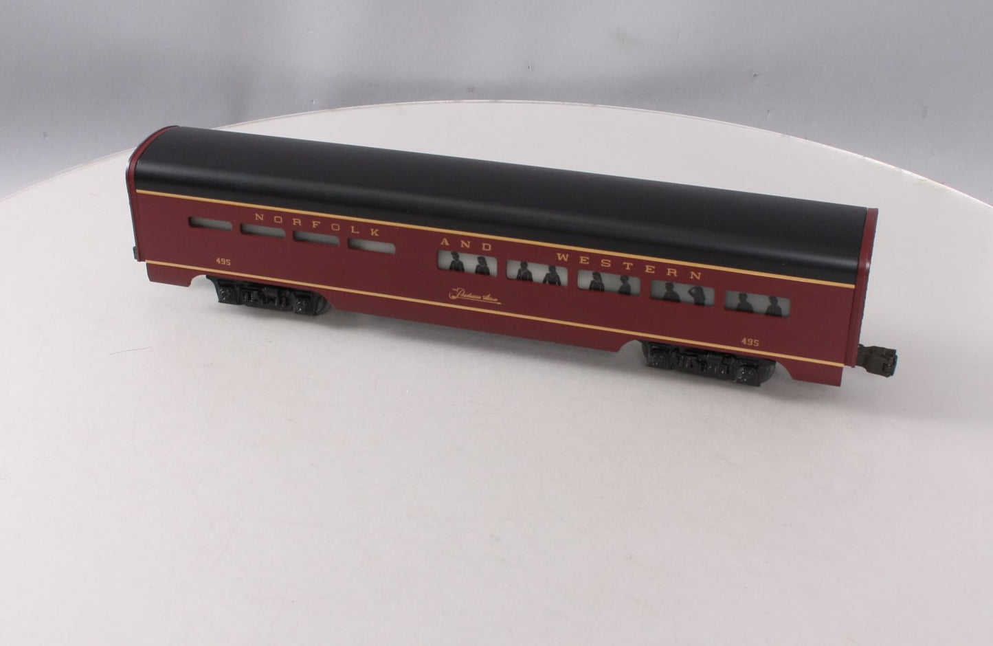 Lionel 6-19141 O Gauge Norfolk & Western Aluminum Dining Car #495 EX/Box