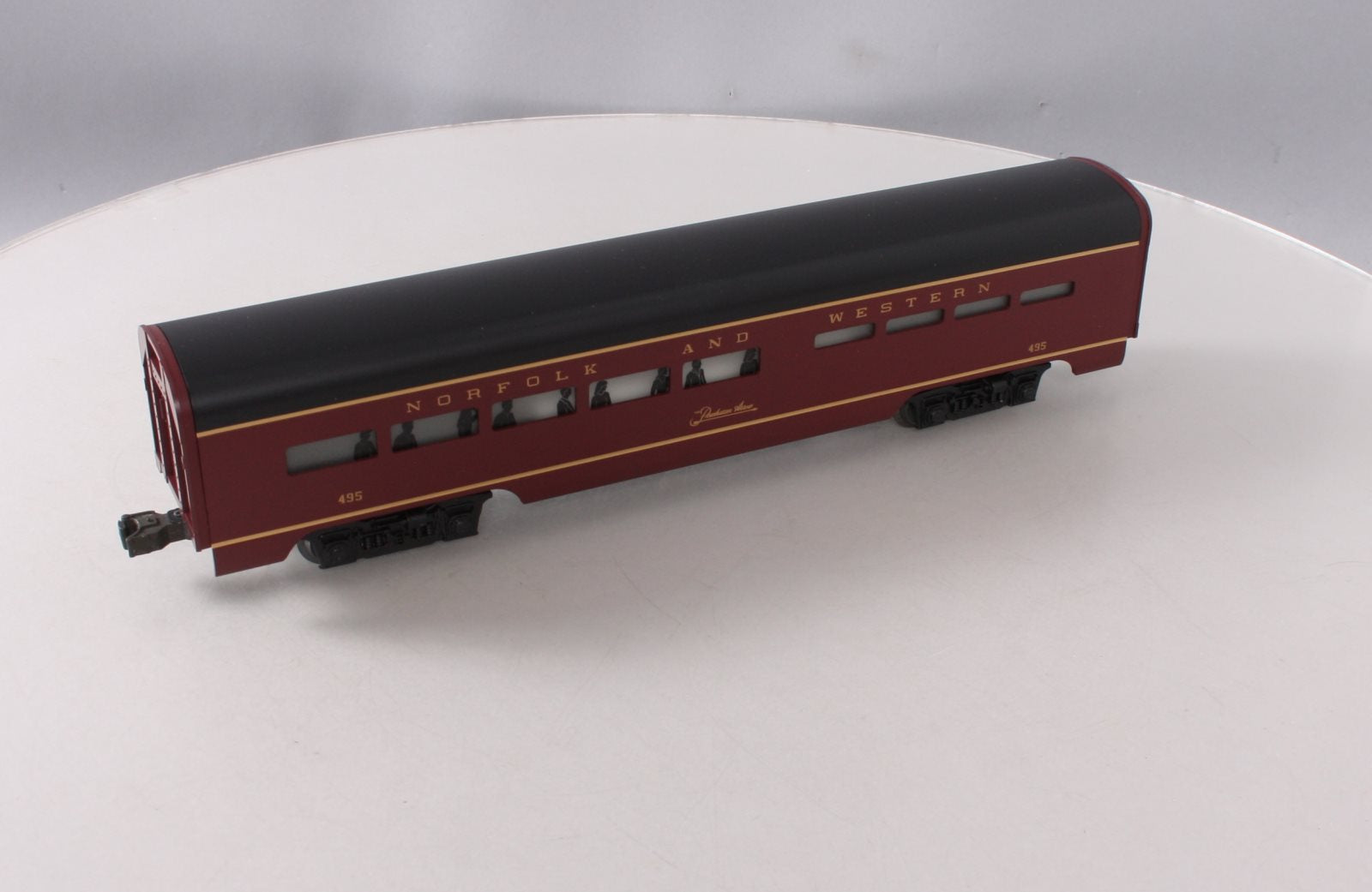 Lionel 6-19141 O Gauge Norfolk & Western Aluminum Dining Car #495 LN/Box