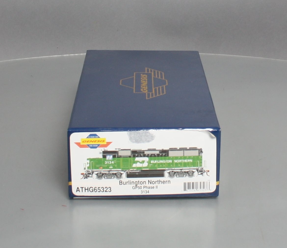 Athearn G65323 HO Burlington Northern GP50 Phase II Diesel Locomotive #3134