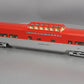 K-Line K4632-0214 O Gauge KCC Golden State "Golden Moon" 18" Vista Dome Car #214 LN/Box