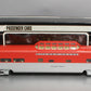 K-Line K4632-0214 O Gauge KCC Golden State "Golden Moon" 18" Vista Dome Car #214 LN/Box