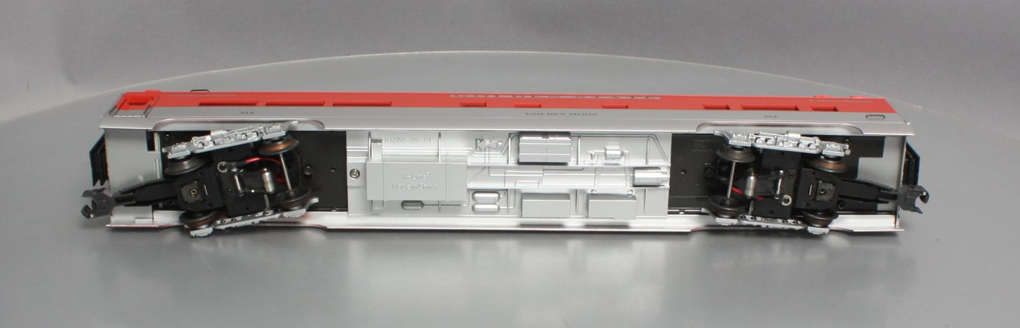 K-Line K4632-0214 O Gauge KCC Golden State "Golden Moon" 18" Vista Dome Car #214 LN/Box