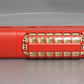K-Line K4632-0214 O Gauge KCC Golden State "Golden Moon" 18" Vista Dome Car #214 LN/Box