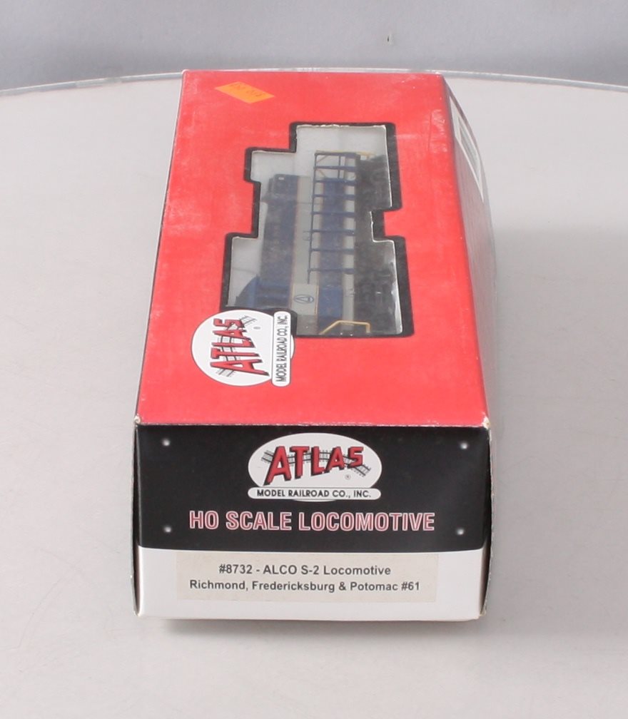 Atlas 8732 HO Richmond, Fredericksburg & Potomac ALCO S-2 Diesel Locomotive #61 LN/Box
