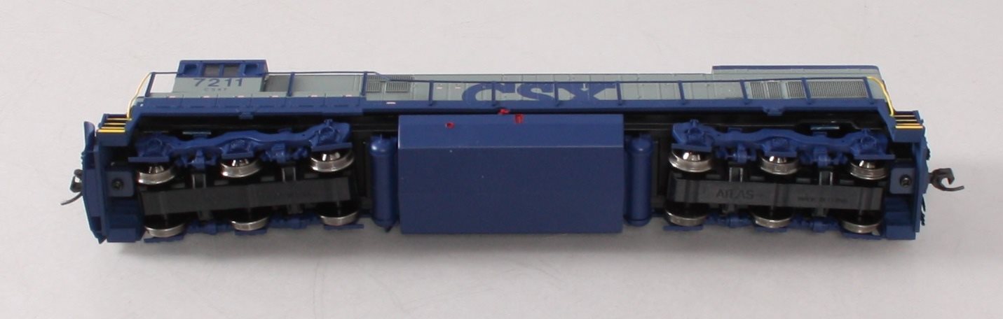 Atlas 7307 HO Scale CSX GE U30C Diesel Locomotive #7211 LN/Box