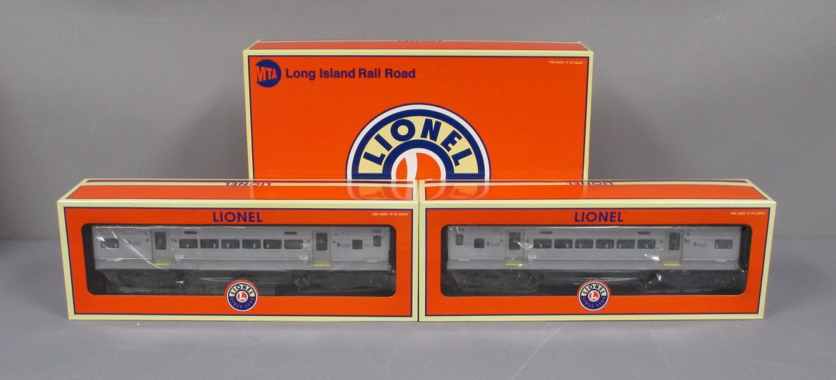 Lionel 6-35174 MTA LIRR Add-On (Pack of 2) NIB