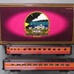 MTH 20-6629 O SP 70' Streamlined Sleeper/Diner Passenger Car Set (Set of 2) NIB