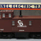 Lionel 6-17608 O Gauge Chessie Steelside Square Window Caboose #17608 w/ Smoke EX/Box