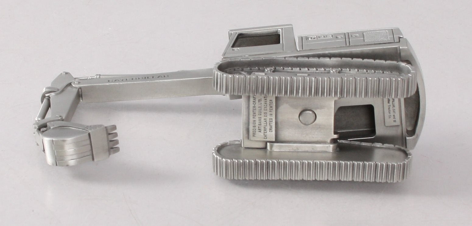Precision Pewter-Craft Caterpillar 215 Excavator LN