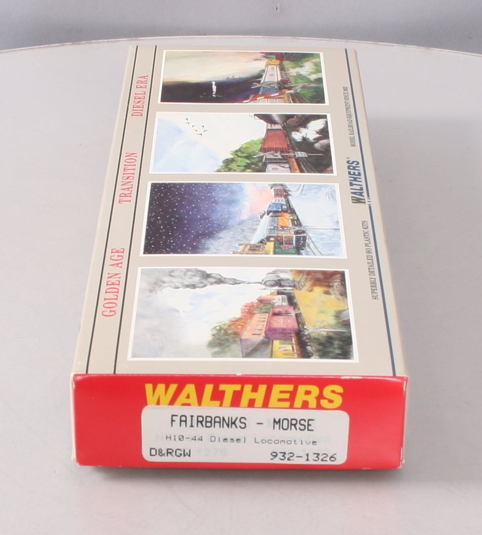Walthers 932-1326 HO D&RGW H10-44 Diesel Locomotive #123 LN/Box