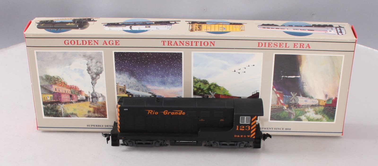 Walthers 932-1326 HO D&RGW H10-44 Diesel Locomotive #123 LN/Box