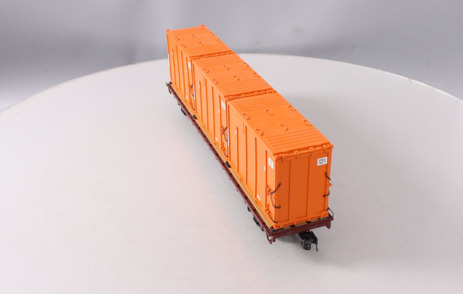 MTH 20-95260 O Norfolk Southern 60' Flat Car w/ Trash Containers #101128