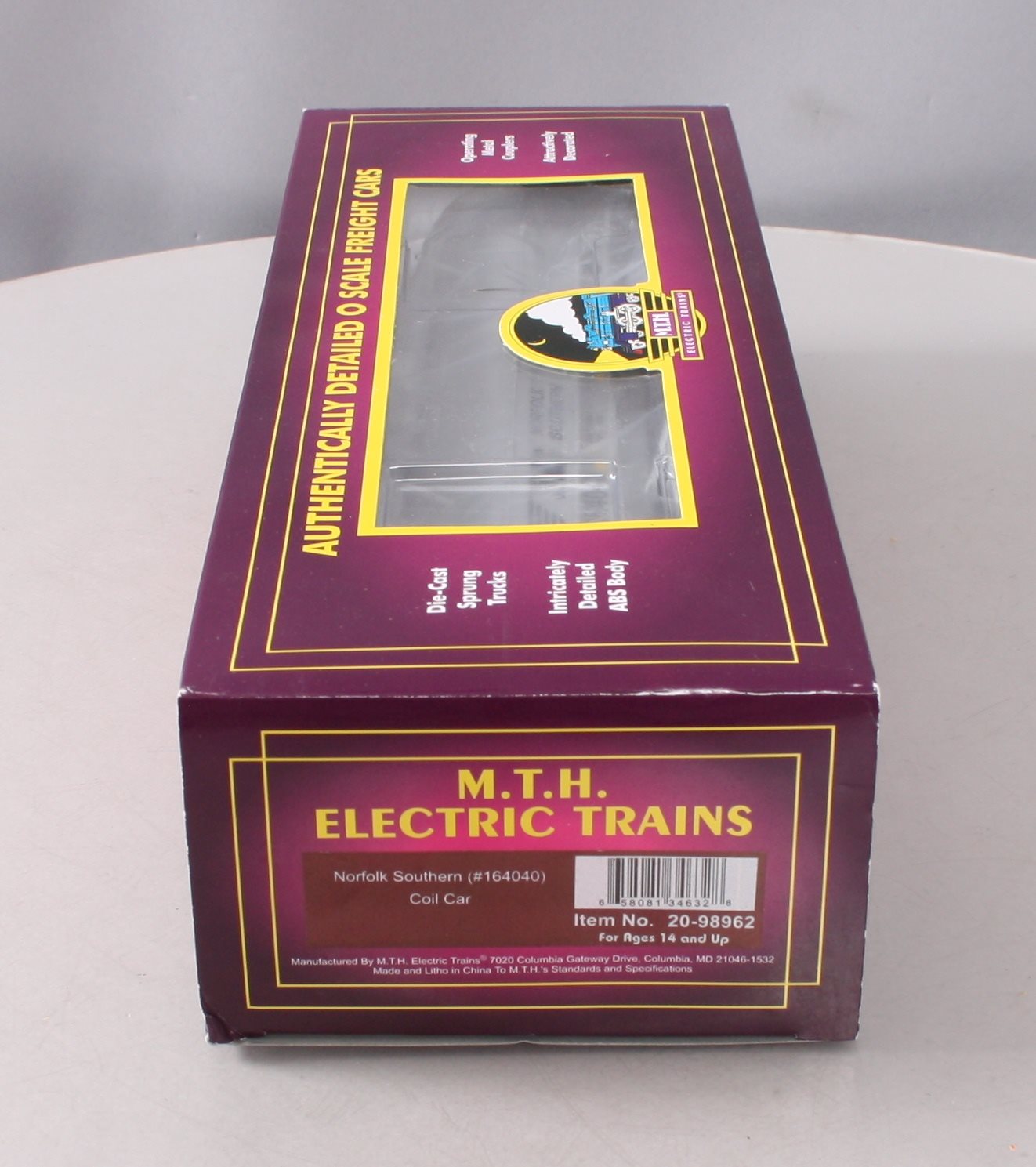 MTH 20-98962 O Gauge Norfolk Southern Coil Car #164040