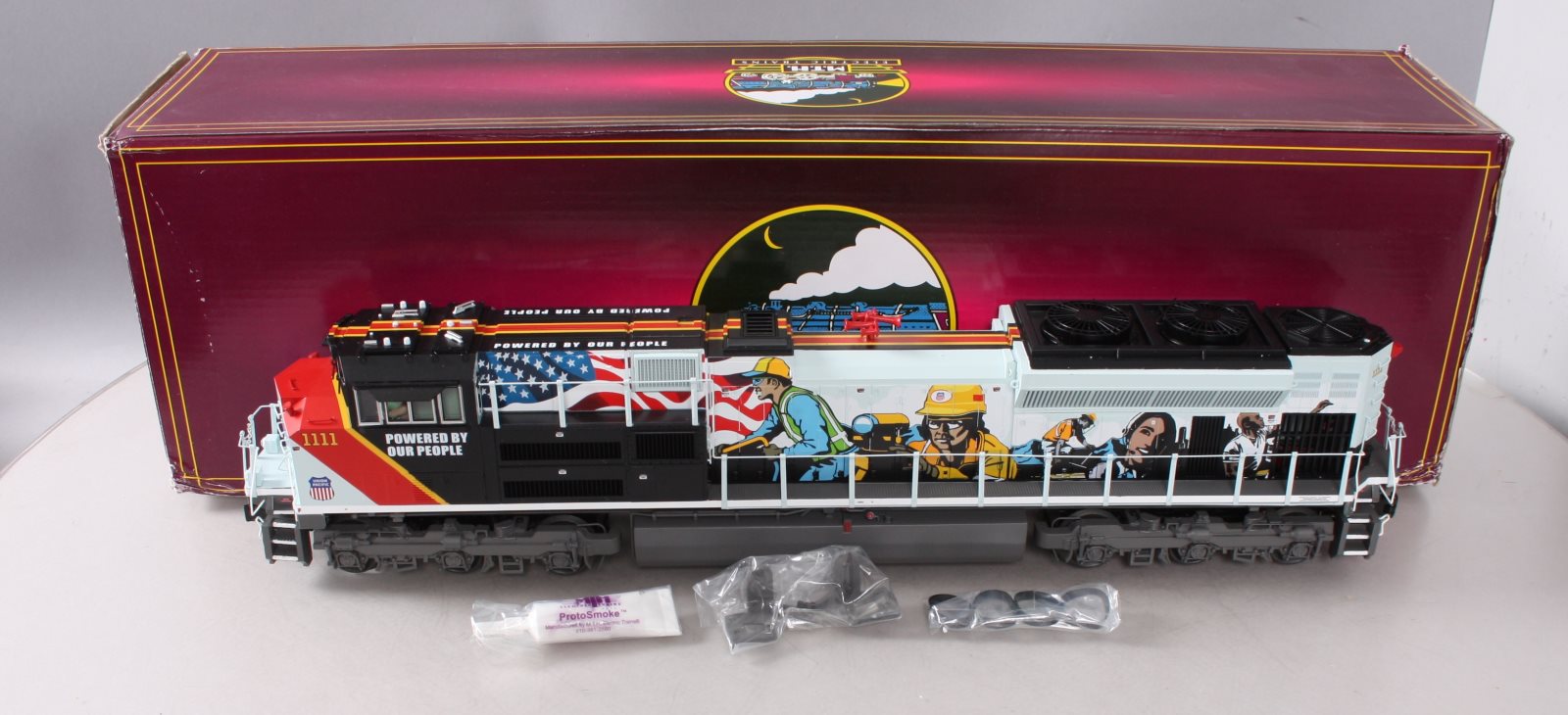 MTH 20-21264-1 Union Pacific SD70ACe Diesel Engine w/P-S 3 #1111 (Hi-Rail)