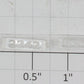 Lionel 2242-6/10 Clear Raised Number Marker Lens/Number Board Set (2)