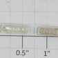 Lionel 2033-64 Clear Raised Number Marker Lens/Number Board Set (Pair of 2)