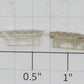 Lionel 2033-64 Clear Raised Number Marker Lens/Number Board Set (Pair of 2)
