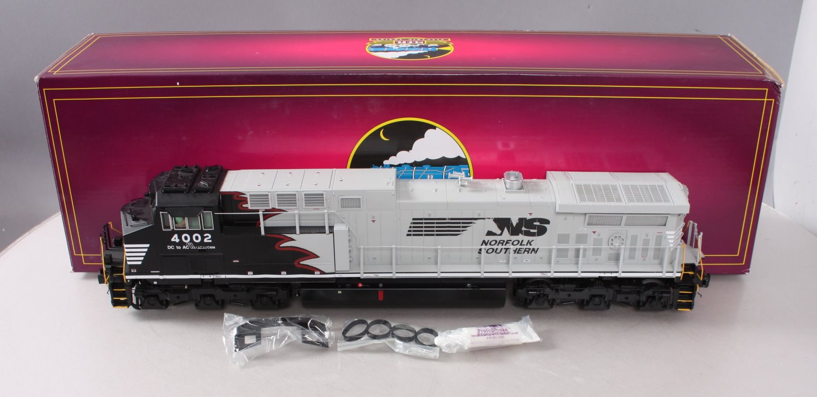 MTH 20-20801-1 Norfolk Southern AC4400cw Diesel Engine w/PS3 #4002 LN/Box