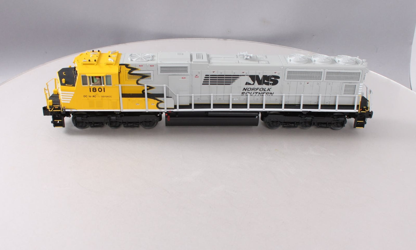 MTH 20-21194-1 Norfolk Southern SD70Mac Hi-Rail Wheels Diesel w/ P-S 3.0 #1801