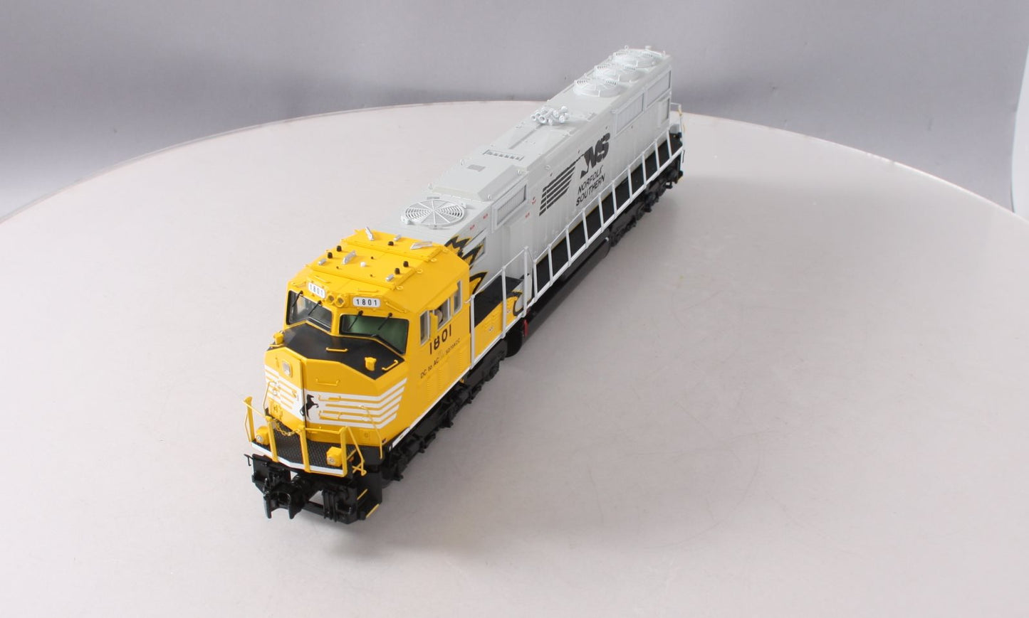MTH 20-21194-1 Norfolk Southern SD70Mac Hi-Rail Wheels Diesel w/ P-S 3.0 #1801