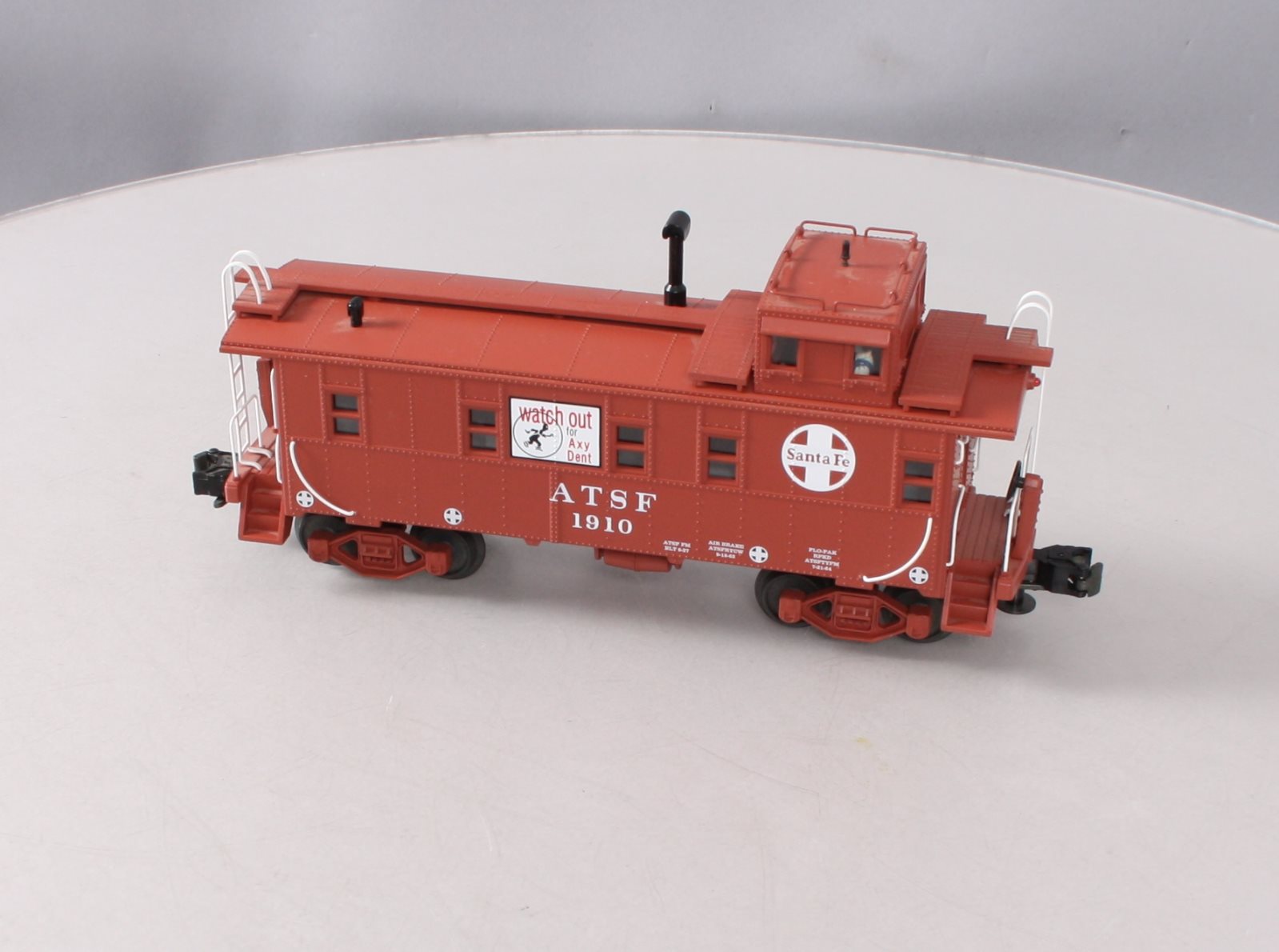 MTH 20-91031 O Gauge Santa Fe Extended Vision Caboose #1910 LN/Box