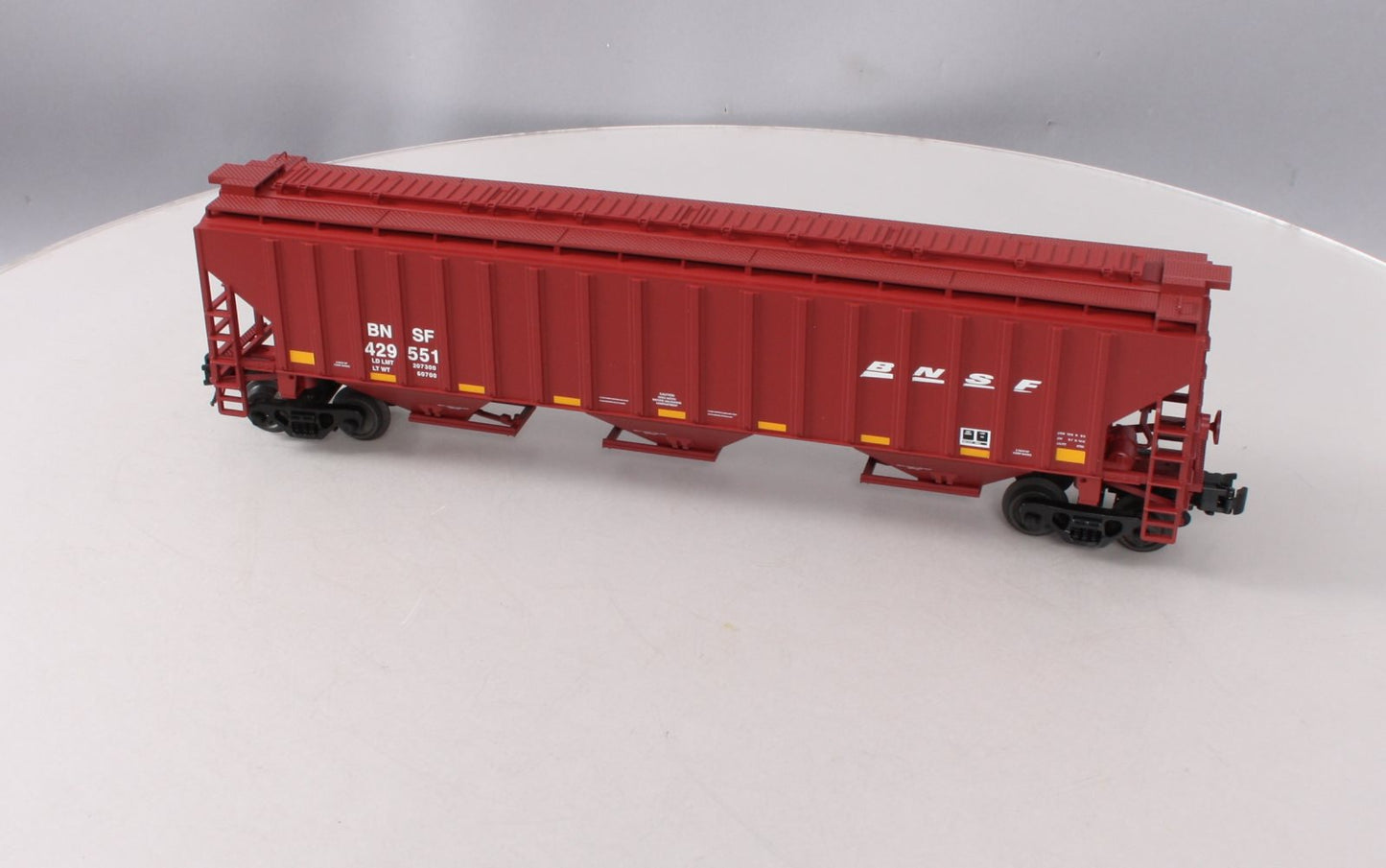 Atlas 2001601-2 O Gauge BNSF PS-4750 Covered Hopper #429551 (3 Rail) LN/Box
