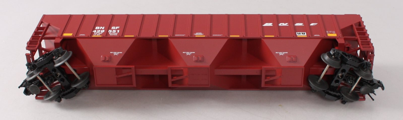 Atlas 2001601-2 O Gauge BNSF PS-4750 Covered Hopper #429551 (3 Rail) LN/Box