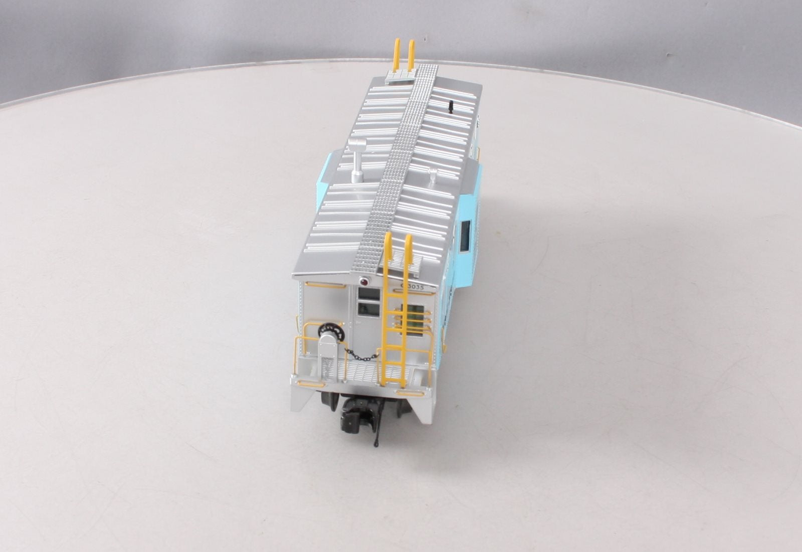 MTH 20-91432 O Gauge Chessie Bay Window Caboose NIB