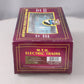 MTH 20-91432 O Gauge Chessie Bay Window Caboose NIB