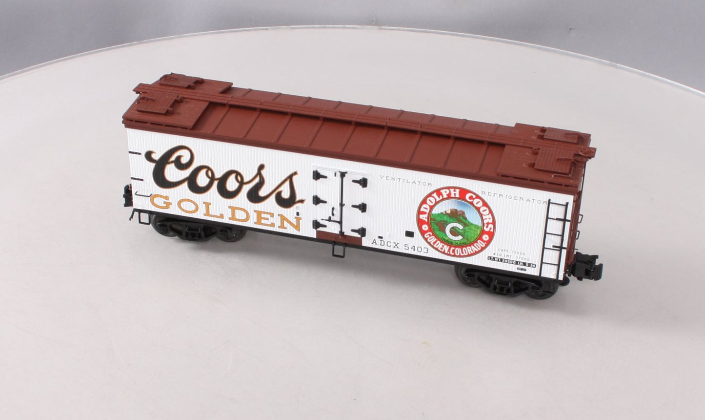Atlas 8141-13 O Coors 40' Wood Reefer #5403 (3 Rail) LN/Box