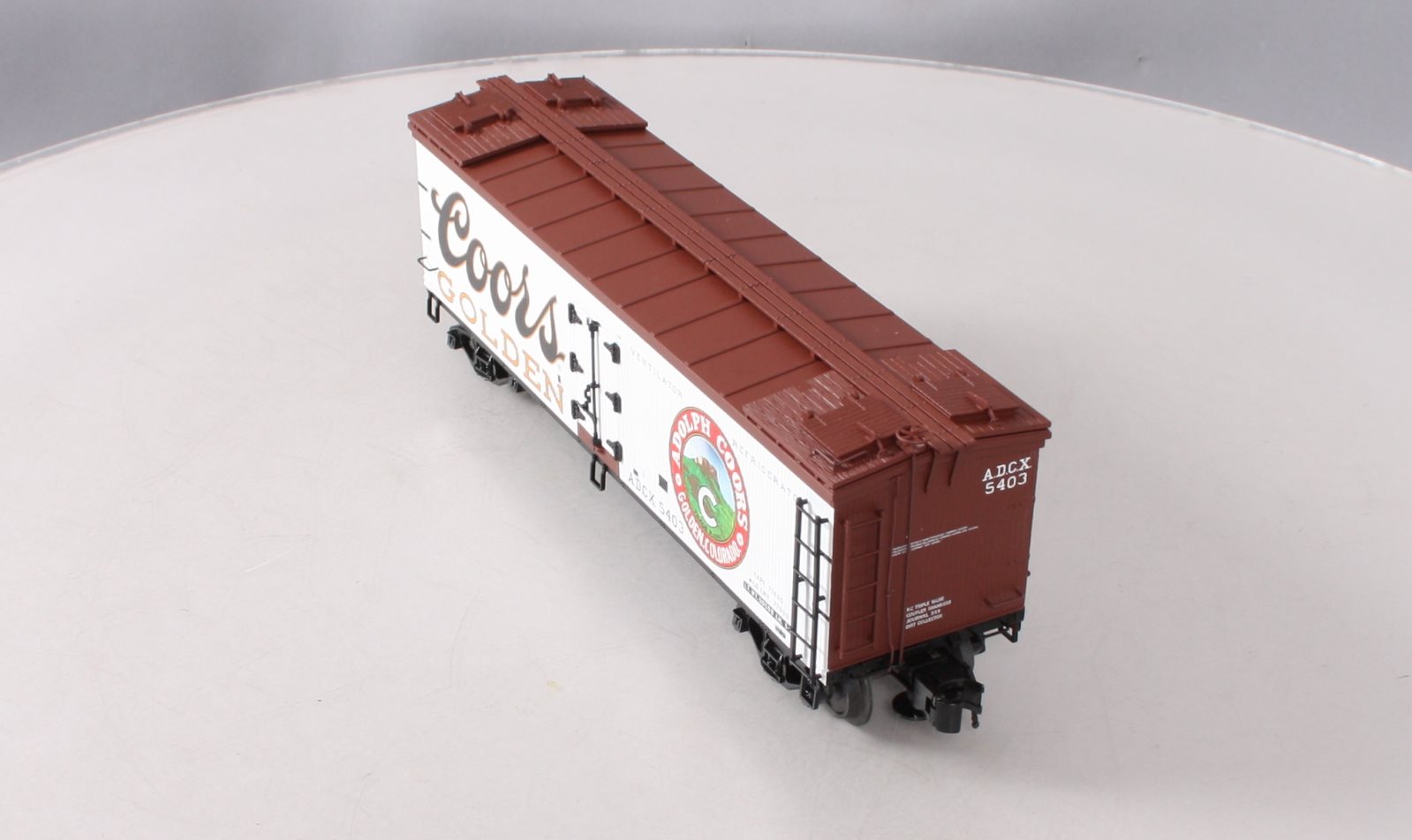 Atlas 8141-13 O Coors 40' Wood Reefer #5403 (3 Rail) LN/Box