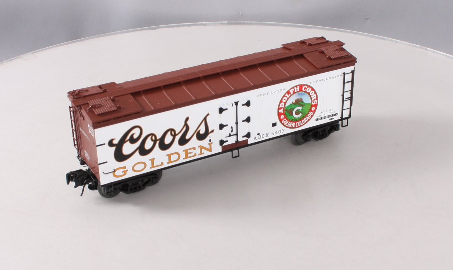 Atlas 8141-13 O Coors 40' Wood Reefer #5403 (3 Rail) LN/Box