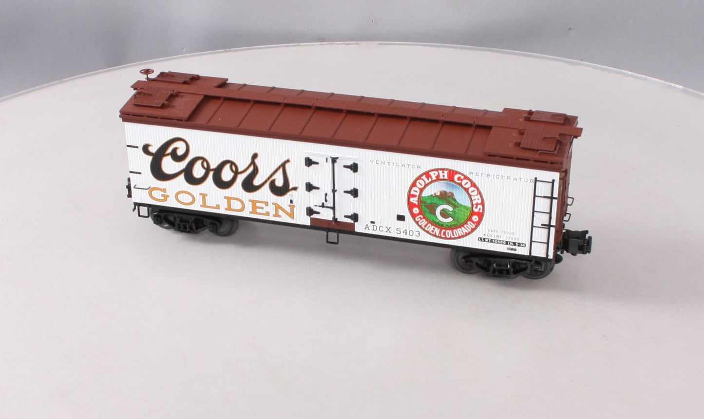 Atlas 8141-13 O Coors 40' Wood Reefer #5403 (3 Rail) LN/Box