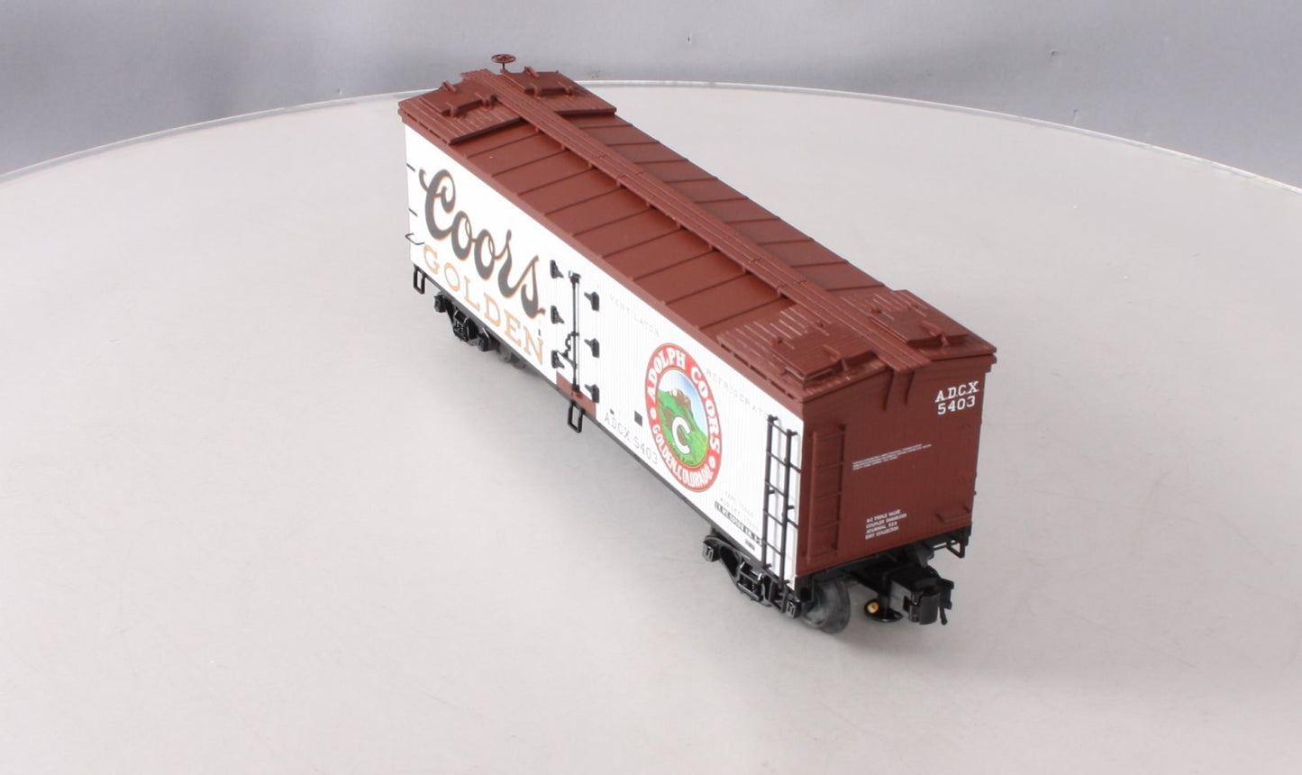 Atlas 8141-13 O Coors 40' Wood Reefer #5403 (3 Rail) LN/Box