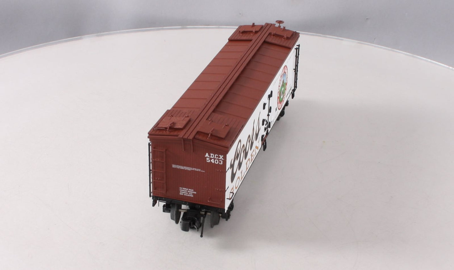Atlas 8141-13 O Coors 40' Wood Reefer #5403 (3 Rail) LN/Box